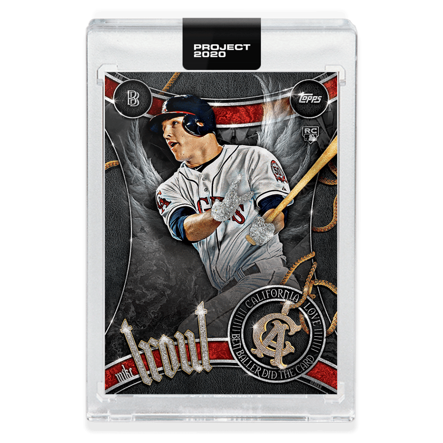Image of Topps 2020 Project Mike Trout By Ben Baller