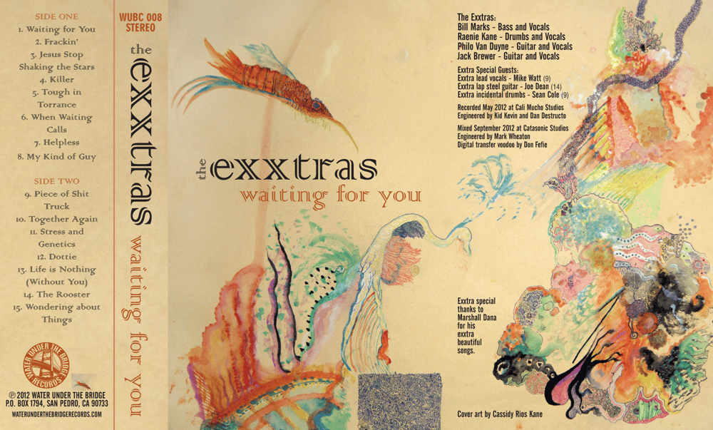 THE EXXTRAS - Waiting For You → cass / poster