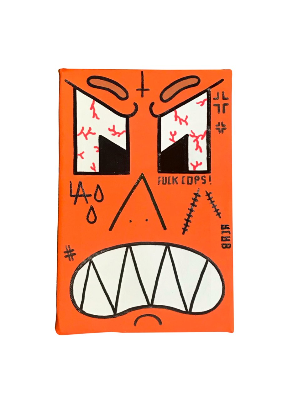 Image of Angry Dude Canvas