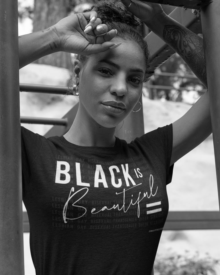 Image of Black is Beautiful .