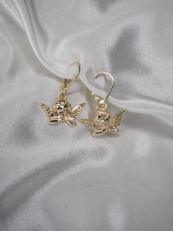Image of Golden Angel Earrings