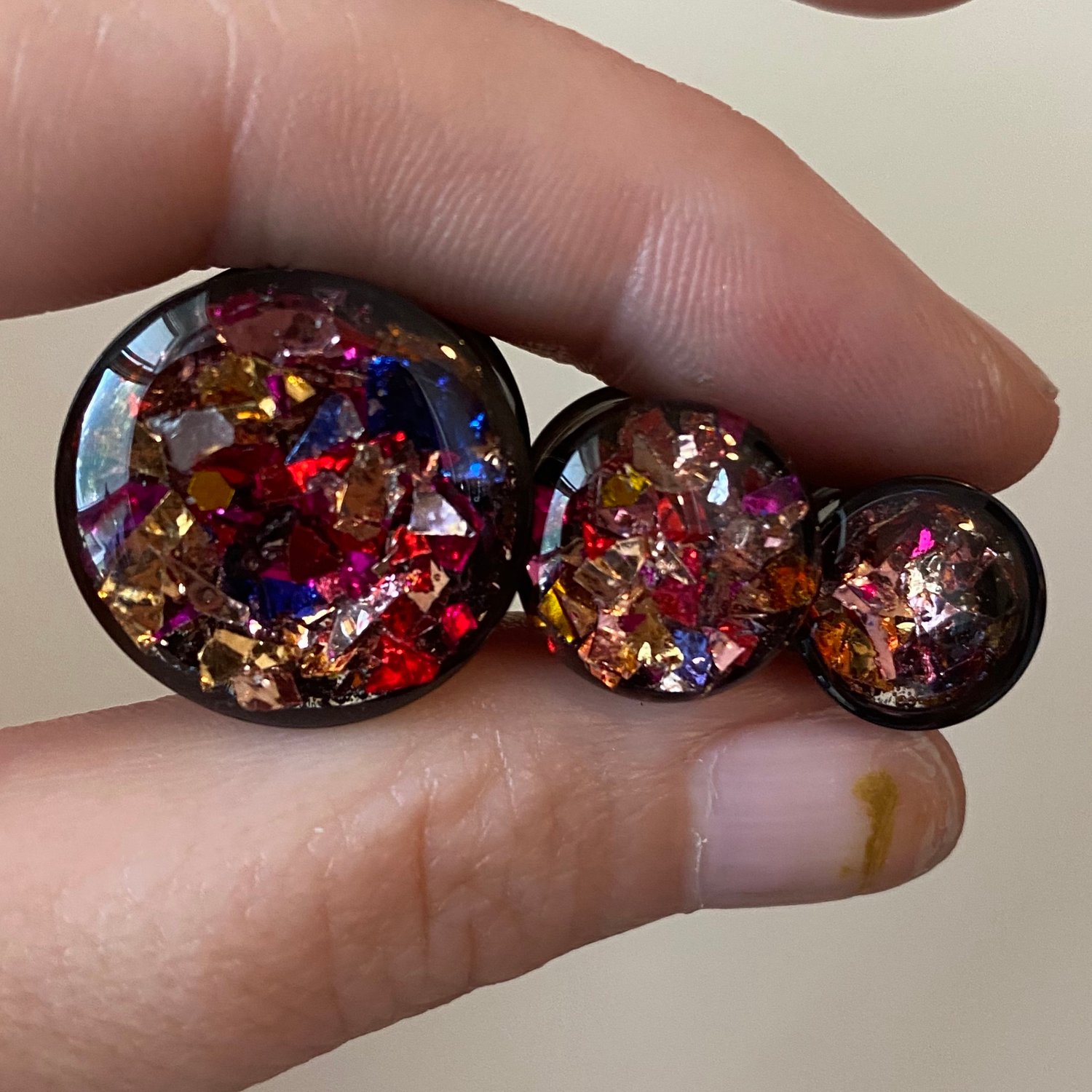 Image of Confetti Plugs (sizes 00g-2”)