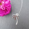 Silver Palm Tree Necklace