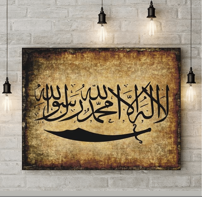 Image of Olden style canvas