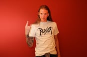 Image of Men's Reaver Logo (Black on White) T-Shirt