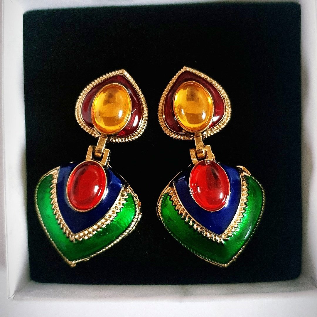 Image of Nadège Multicoloured Earrings