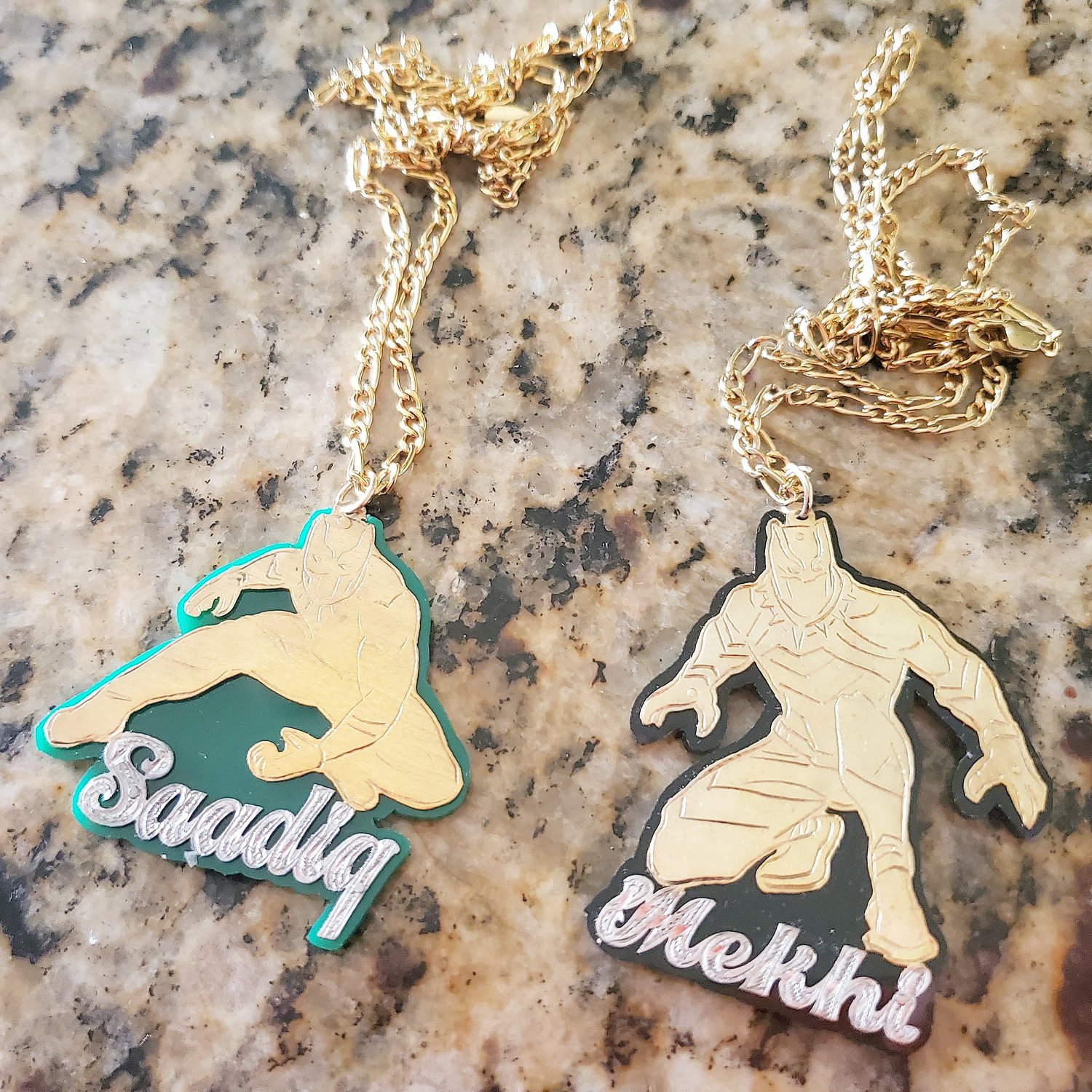 Boys Character Nameplate Necklace