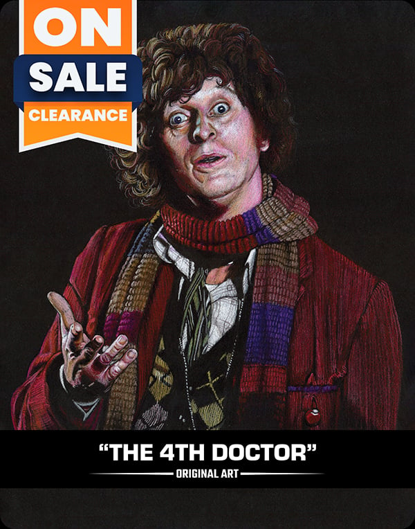 THE 4TH DOCTOR (DOCTOR WHO) - ORIGINAL ART