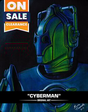 CYBERMAN (DOCTOR WHO) - ORIGINAL ART
