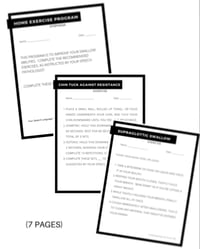 (ENGLISH) Exercise Program Bundle - 6 Exercises (Digital Copy)