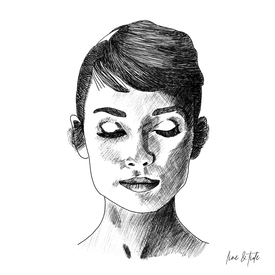 Image of Audrey Print