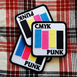 Gzy Ex Silesia - CMYK PUNK - Embroidered patch
