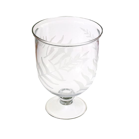 Image of Glass Vase ~ Fern Etching