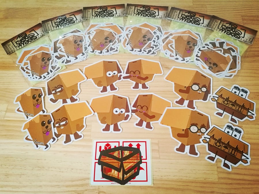 Image of Pack de pegatinas 