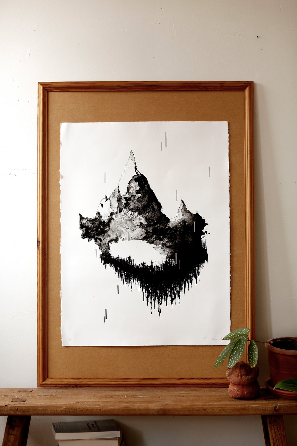 Image of Exclusive ART PRINT   - " I øde."  (∼ " Into the desolate." )