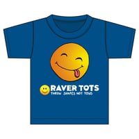 Image 2 of Raver Tots Blue Heart T-Shirt 