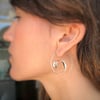 Snail Silver Earrings