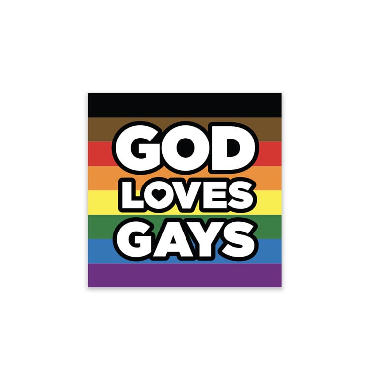 Image of God Loves Gays