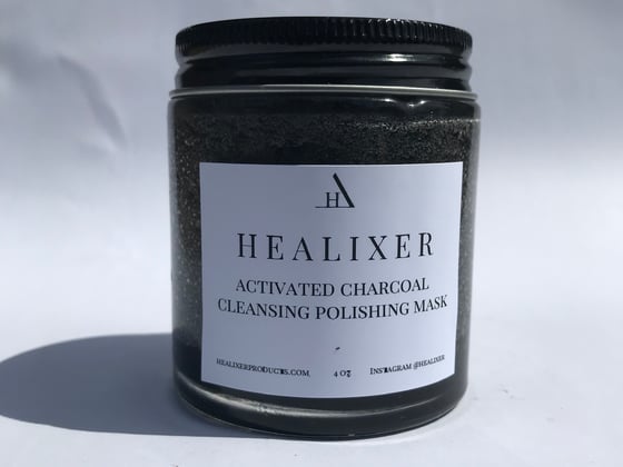 Image of HEALIXER ACTIVATED CHARCOAL CLEANSING POLISHING MASK  4oz
