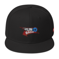 Run It Back Snapback Hat (Black)