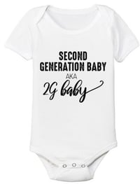 2nd Generation Baby Onsie ***Pre-Orders Only-Shipping on  Nov 19th***