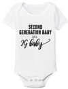 2nd Generation Baby Onsie ***Pre-Orders Only-Shipping on  Nov 19th***