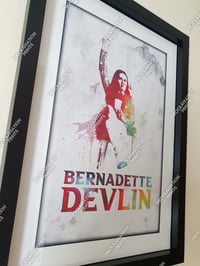 Bernadette Devlin Abstract Art A3 Print.