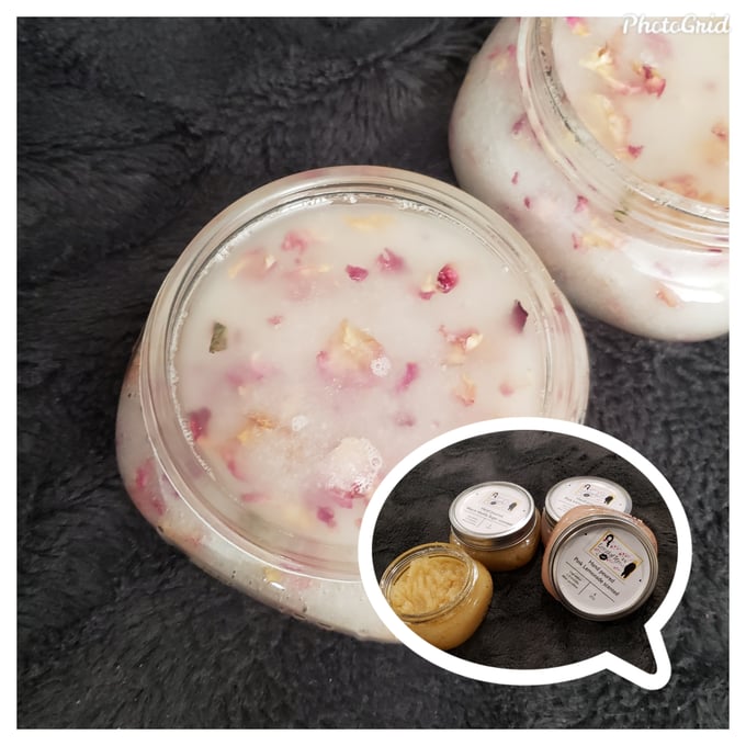 Image of Hand poured body scrub 