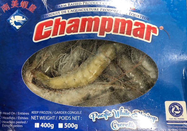 Image of Champmar Shrimp HO 50-60 10 x 400g