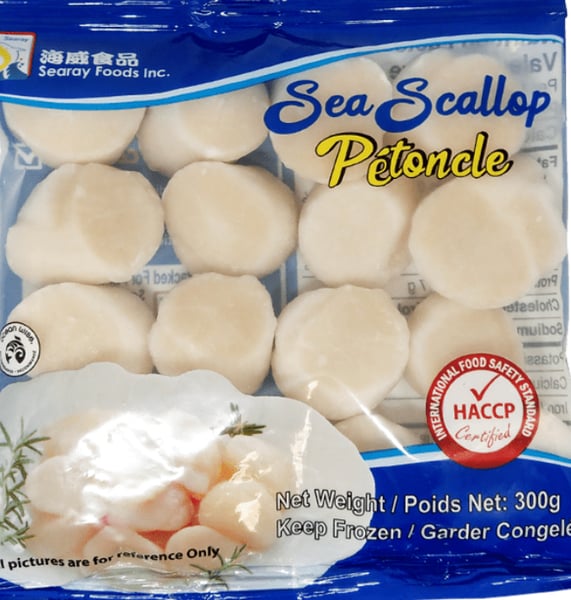 Image of Sea Scallop 60-80 30 x 300g 
