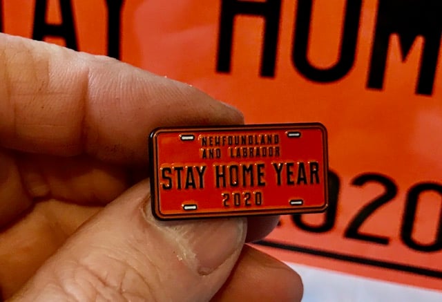 Image of NL STAY HOME YEAR "Lapel Pin"