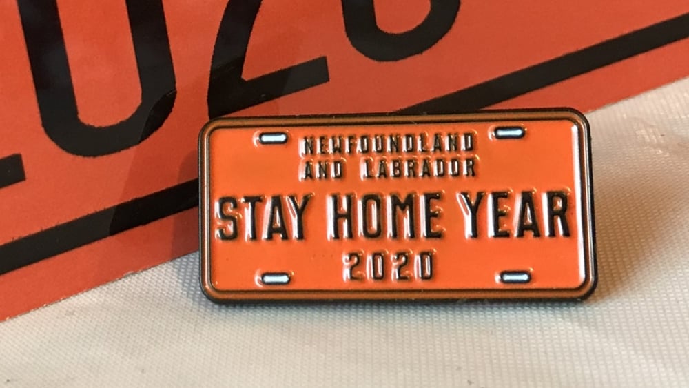 Image of NL STAY HOME YEAR "Lapel Pin"