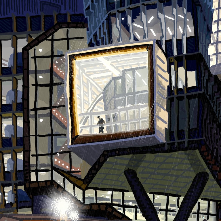 Hunter Street 5:46pm Digital Print Image 3