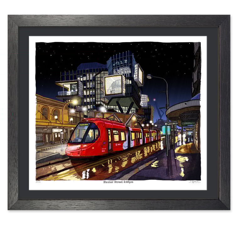 Hunter Street 5:46pm Digital Print Image 5