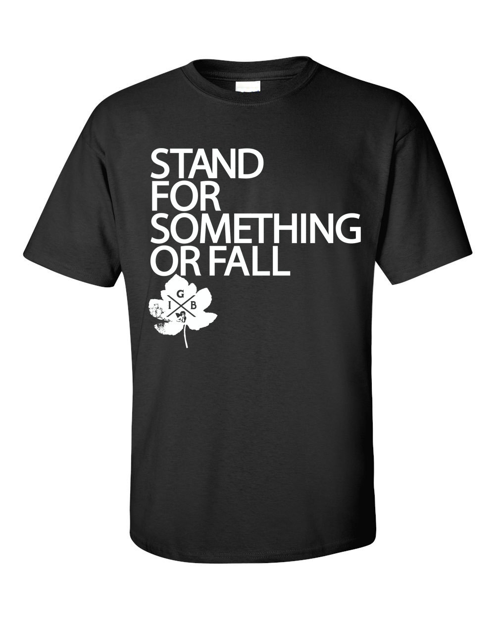 Image of Stand For Something Tee (Black)