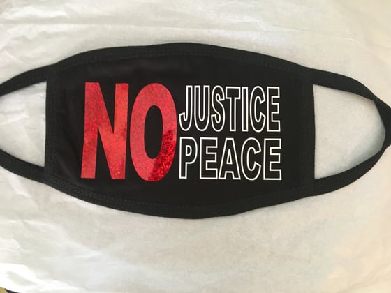 Image of No Justice No Peace Mask