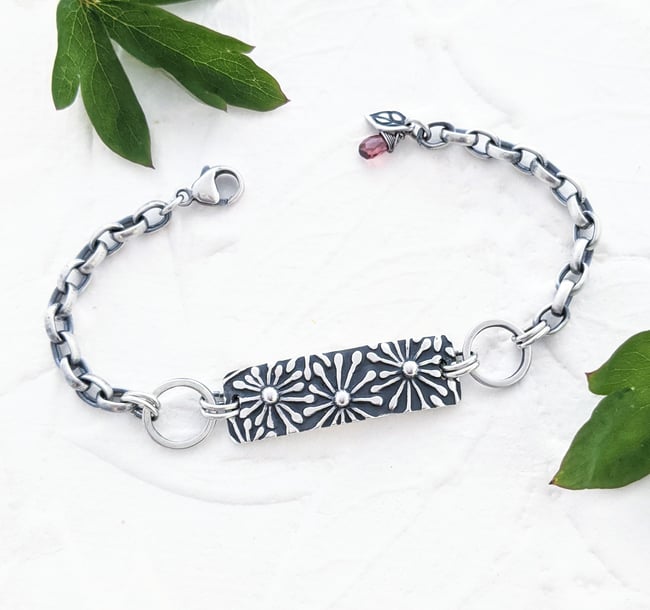 Hearts, Stars, Butterfly and Flower Bracelet, Sterling Silver – Fortunoff  Fine Jewelry