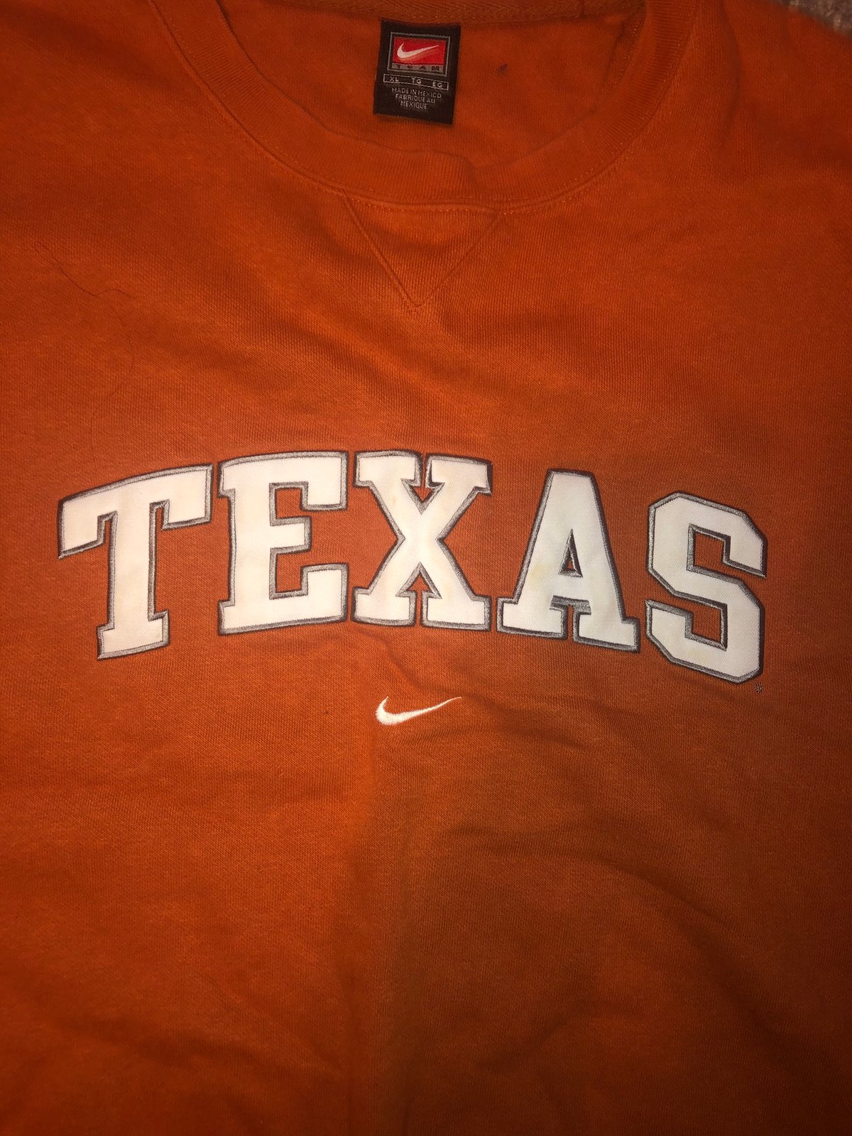Image of Texas Longhorns Sweatshirt(XL)