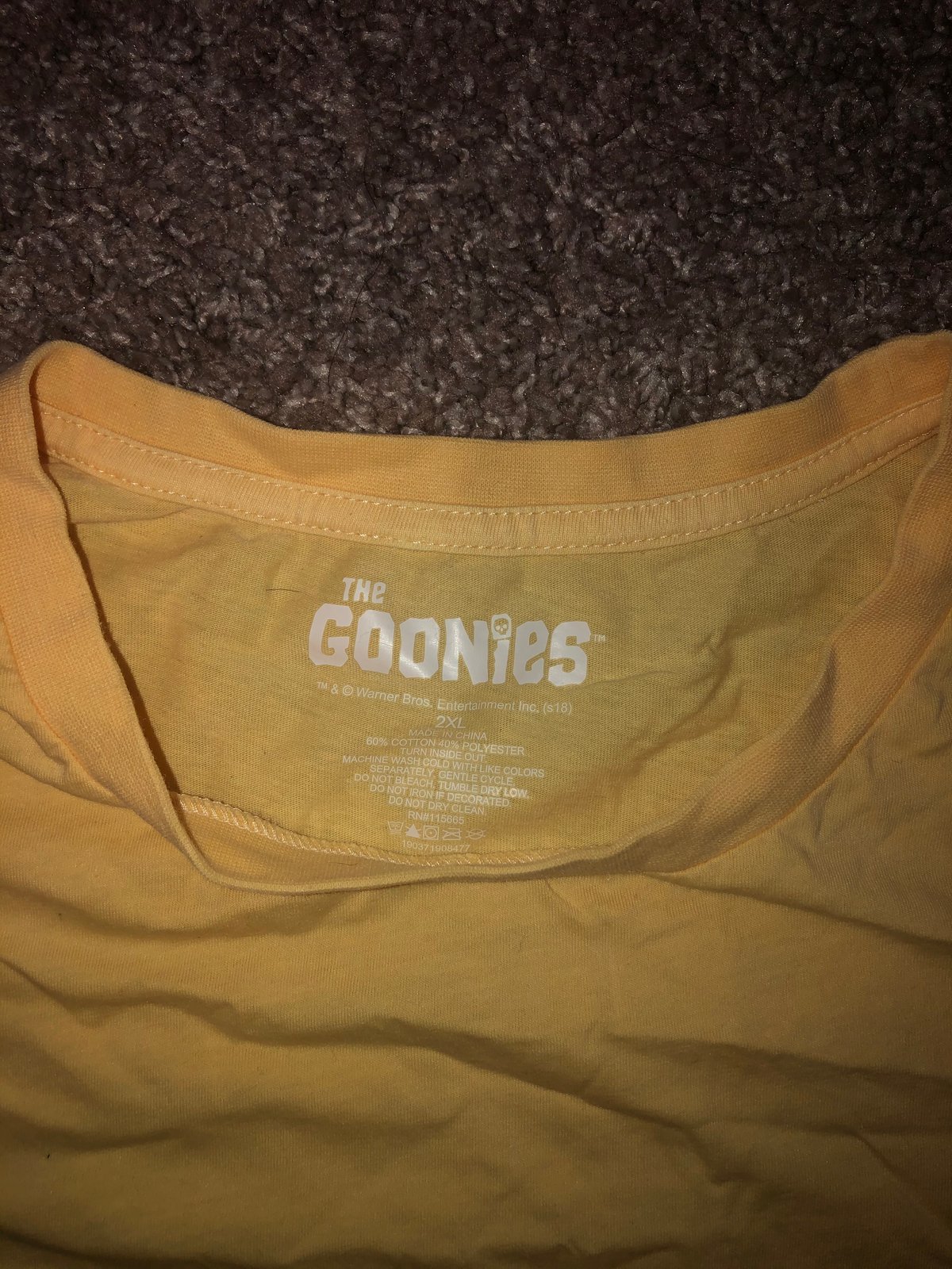 Image of SOLD OUT Retro Goonies Shirt(XL)
