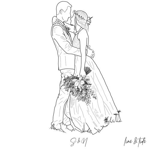 Image of Wedding Portrait
