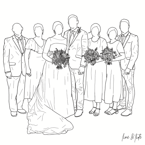 Image of Outline Portrait