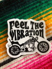 Image 2 of Feel The Vibration Sticker