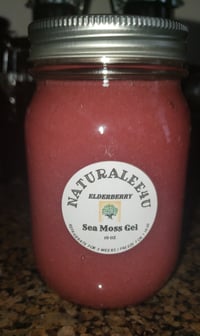 Image 1 of Elderberry Sea Moss Gel 16 oz