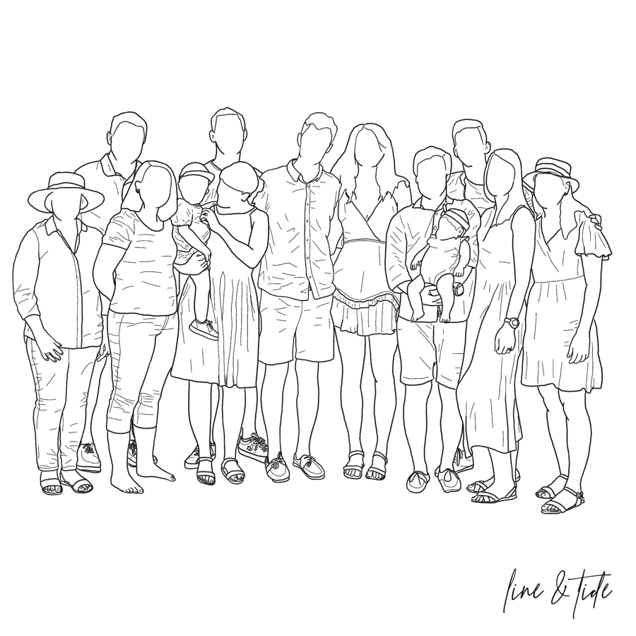 Image of Outline Portrait