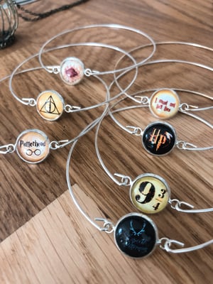 Image of Vif d’or black montre collier Harry Potter  