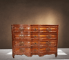 18th C French Arbalete Shaped Commode