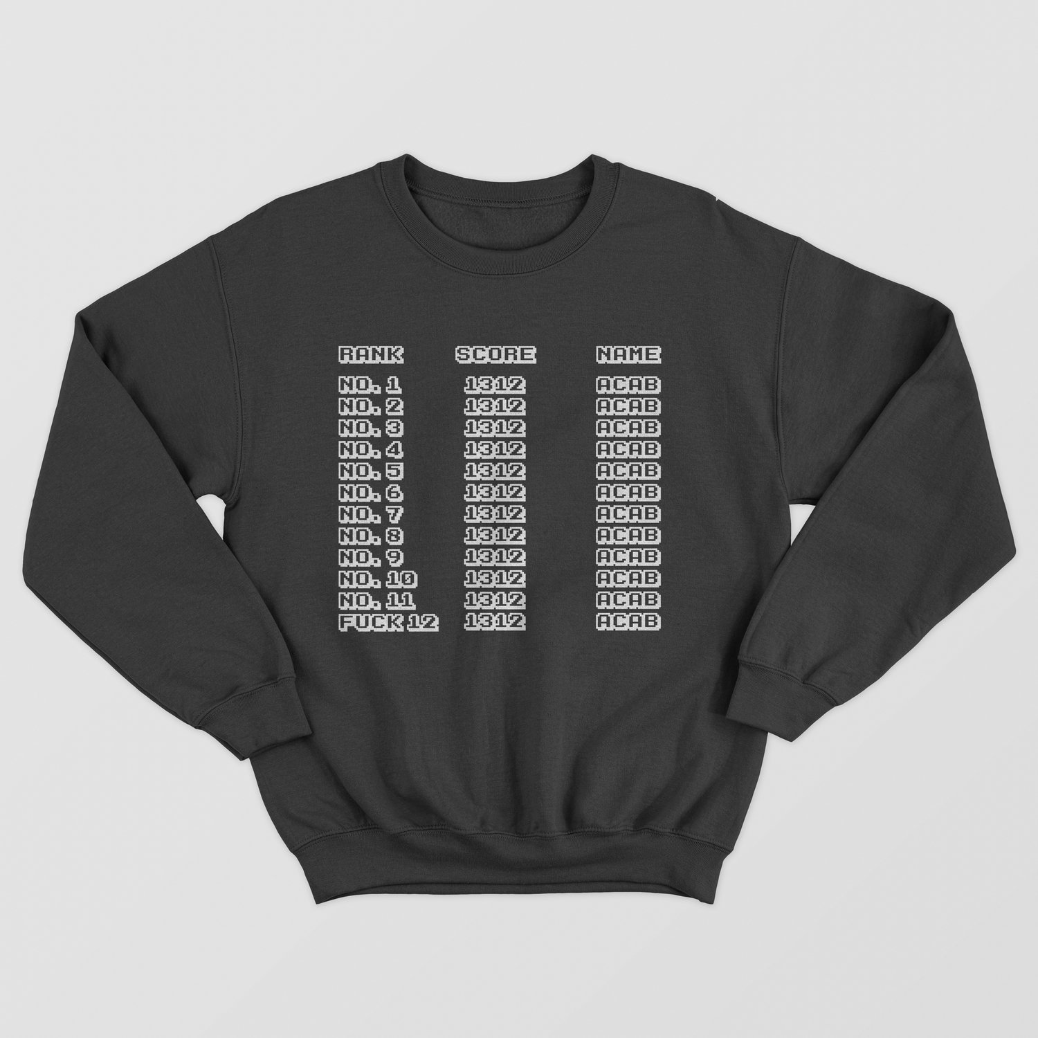 Image of ACAB Scoreboard Sweatshirt