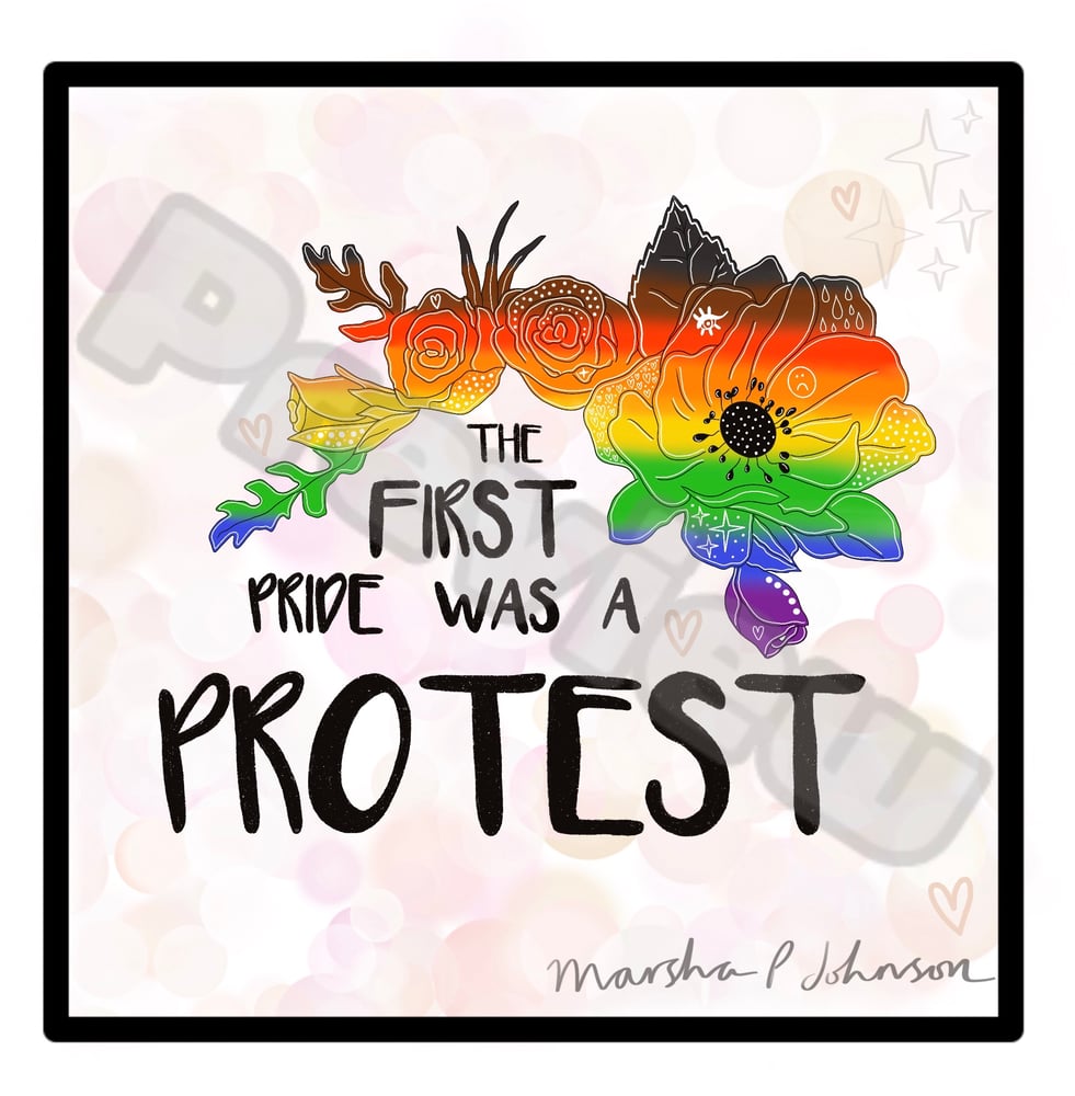 Image of Pride Protest (Print)