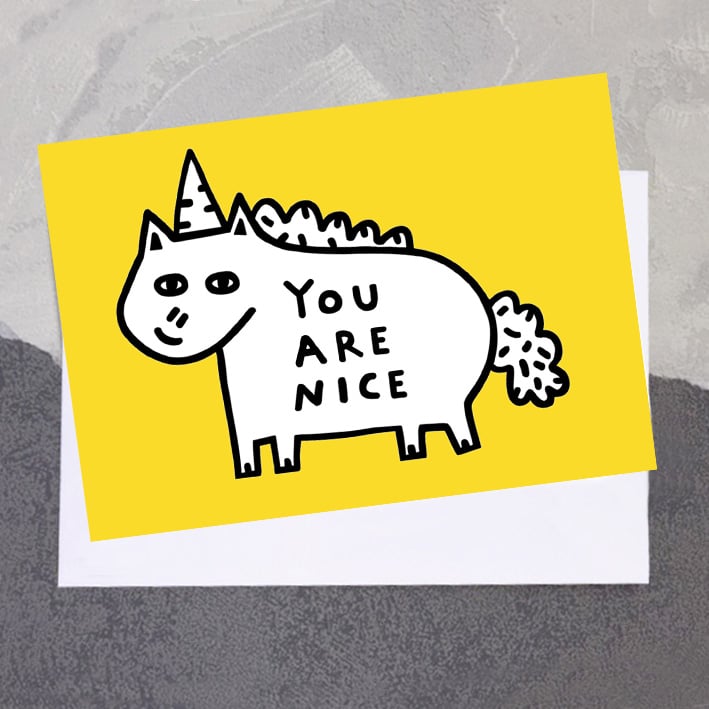 Image of You Are Nice Card 
