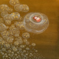Image 2 of Ponyo's Golden Flight 11 x 14" Print